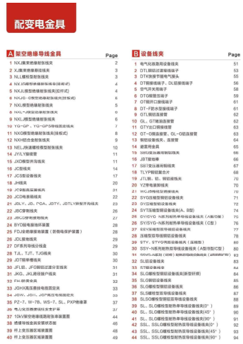 常用電力金具選型手冊（含變電、配電、輸電2020版）